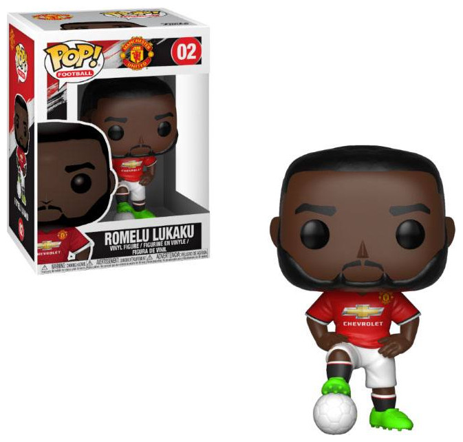 Funko POP! Football EPL Manchester United Romelu Lukaku 02 Figure μόνο με 8.2