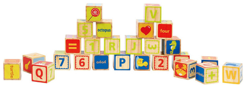 Hape ABC Blocks E0419 από 24+ μηνών μόνο με 16.51