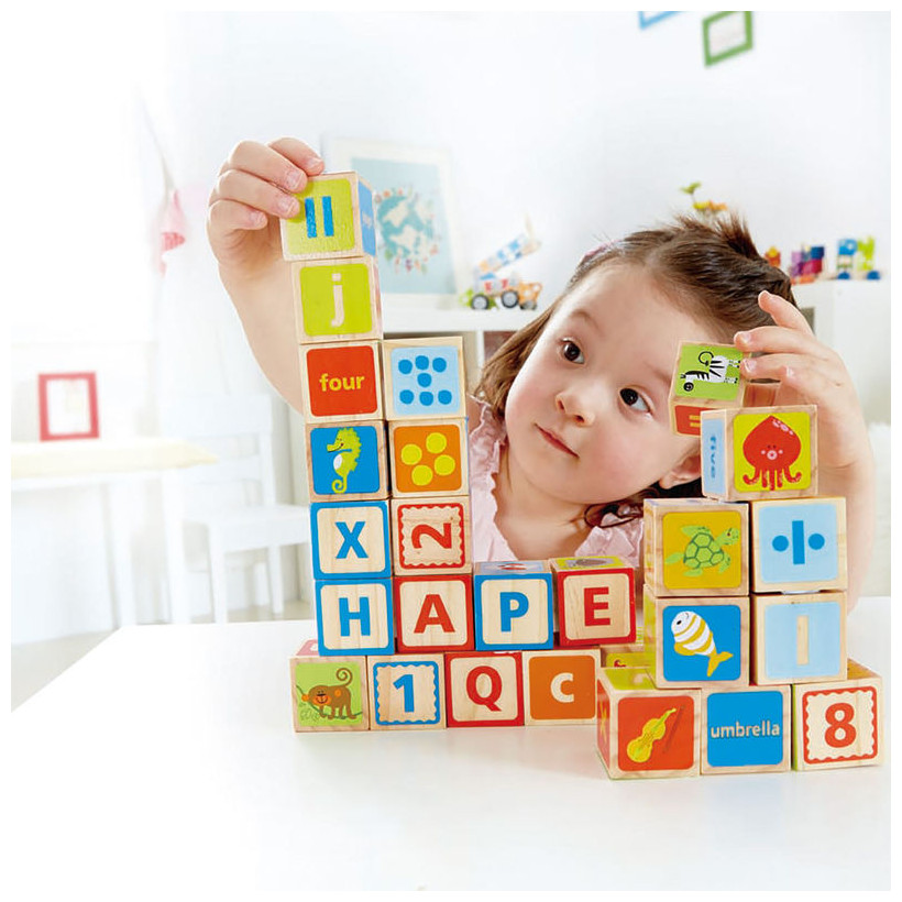 Hape ABC Blocks E0419 από 24+ μηνών μόνο με 16.51