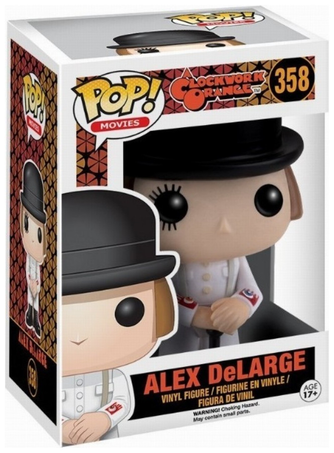 Funko Pop! Movies Clockwork Orange Alex DeLarge 358 Vinyl Figure