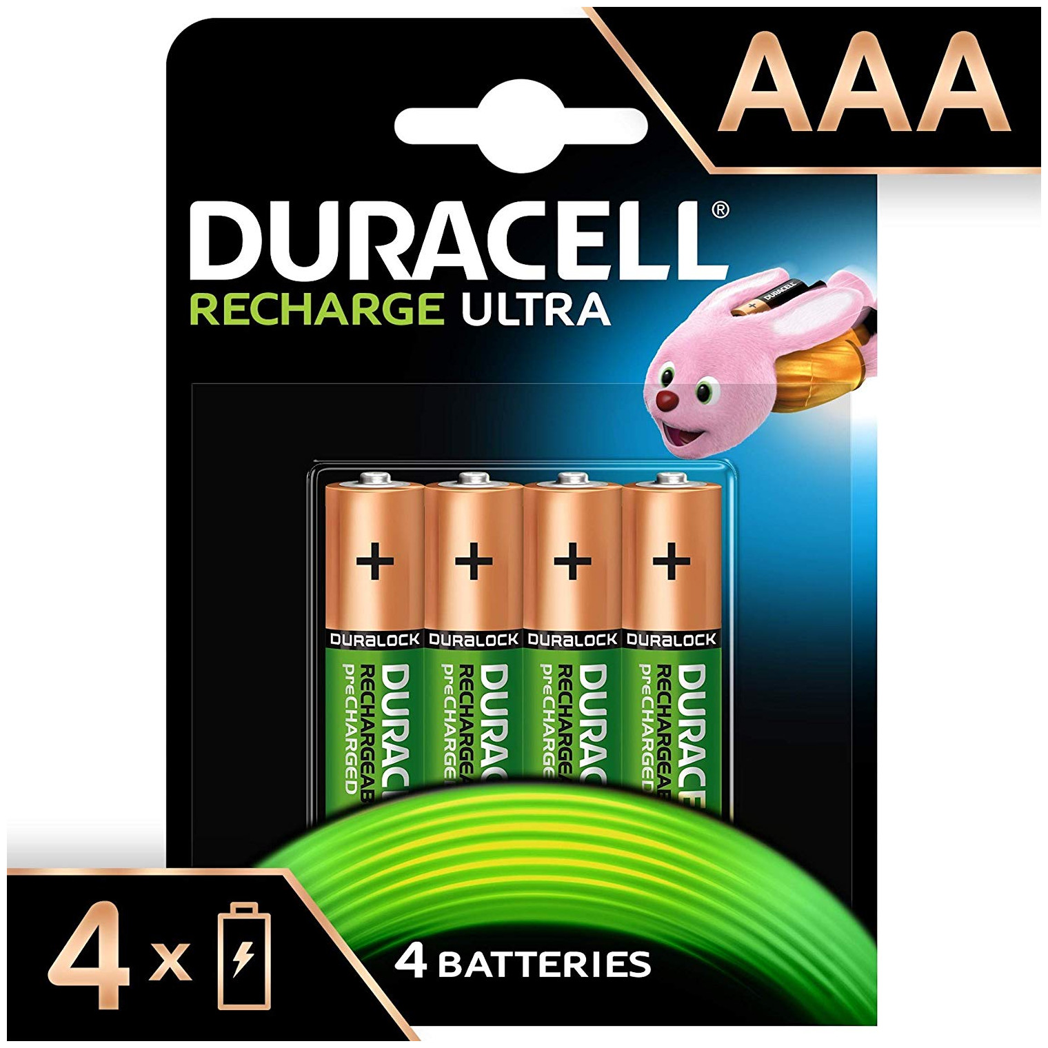 Duracell Rechargeable Stay Charged 750mah aaa 4 Pack μόνο με 8.4