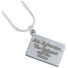 The Carat Shop Harry Potter Hogwarts Acceptance Letter Necklace