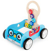 Hape  Discovery Buggy™ Wooden Activity Walker & Wagon80085