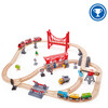 Hape  Busy City Rail Set E3730