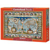 Castorland Παζλ 2000τεμ. C-200733 Map of the world, 1639
