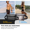 Spigen Aqua Shield WaterProof Waist Bag A620 1 Pack, black AMP04532