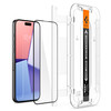Spigen Glass tR EZ Fit 2 Pack, FC Black - iPhone 15 Pro Max AGL06873