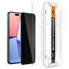 Spigen Glass tR EZ Fit (Privacy) 2 Pack, transparency - iPhone 15 Pro Max AGL06874