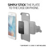 Spigen Kuel MP-4P Car Mount Metal Plates, black 000EP20342