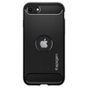 Spigen Rugged Armor, black - iPhone SE (2022/2020) ACS00944
