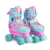 Byox Ariel Quad Αυξομειούμενα Rollers Πολύχρωμα Παιδικά Μέγεθος 34-37