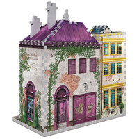 Wrebbit Παζλ 3d 290τεμ. (W3d-0510) Harry Potter - Madam Malkin's & Florean Fortescue's ice Cream