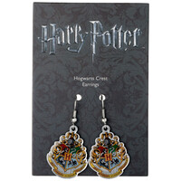 The Carat Shop Harry Potter Hogwarts Crest Earrings We0026