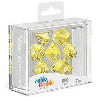 Oakie Doakie Dice Oakie Doakie Dice rpg set Translucent - Yellow (7) Odd500012