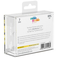 Oakie Doakie Dice Oakie Doakie Dice rpg set Translucent - Yellow (7) Odd500012