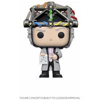 Funko Back to the Future Pop! Vinyl Figure doc W/helmet 9 cm Fk46914