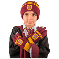 Cinereplicas Harry Potter Gryffindor set Beani + Gloves for Kids
