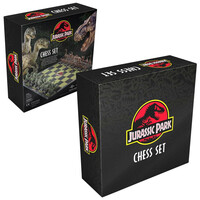 Noble Collection Jurassic Park Chess set Dinosaurs Nob2421