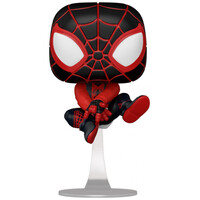 Funko Pop! Marvel Gamerverse: Spider-man Miles Morales - Miles Morales (Bodega cat Suit) #767 Bobble-Head Vinyl Figure