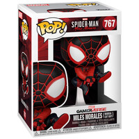 Funko Pop! Marvel Gamerverse: Spider-man Miles Morales - Miles Morales (Bodega cat Suit) #767 Bobble-Head Vinyl Figure
