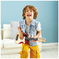 Hape  Learn with Lights Ukulele-Red E0624