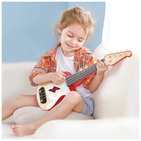 Hape  Learn with Lights Ukulele-Red E0624