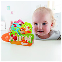 Hape  Baby's Farm Animal Book E0046