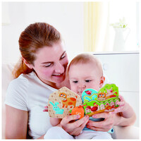 Hape  Baby's Farm Animal Book E0046