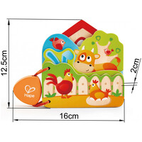 Hape  Baby's Farm Animal Book E0046
