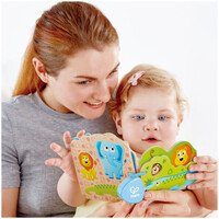 Hape  Baby's Wild Animal Book E0047