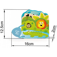 Hape  Baby's Wild Animal Book E0047