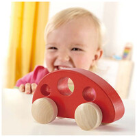 Hape  Mini Van, Red E0052