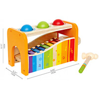 Hape  Pound and Tap Bench E0305