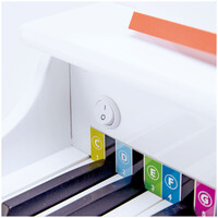 Hape  Deluxe White Grand Piano E0338