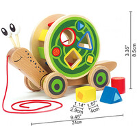 Hape  Walk-A-Long Snail E0349