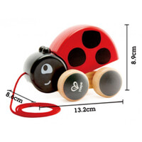 Hape  Ladybug Pull Along E0362