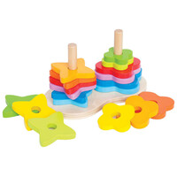 Hape  Double Rainbow Stacker E0406