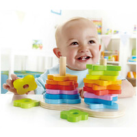 Hape  Double Rainbow Stacker E0406