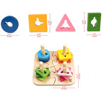 Hape  Creative Peg Puzzle E0411