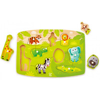 Hape  Jungle Peg Puzzle E1405