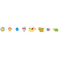 Hape  Sunny Valley Puzzle 3 in 1 E1601