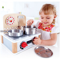 Hape  2-in-1 Kitchen & Grill Set E3151