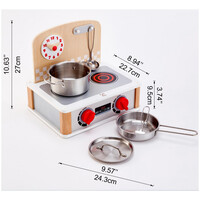 Hape  2-in-1 Kitchen & Grill Set E3151