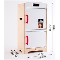 Hape  White Fridge-freezer E3153