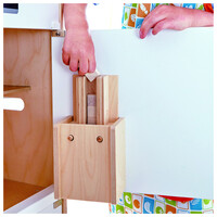 Hape  White Fridge-freezer E3153