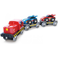 Hape  Race Car Transporter E3735