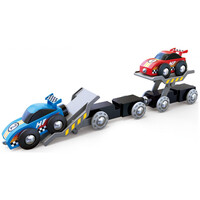 Hape  Race Car Transporter E3735