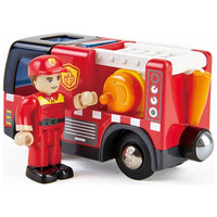 Hape  Fire Truck with Siren E3737