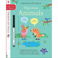 Usborne Publishing Ltd: Wipe-Clean Animals 5-6