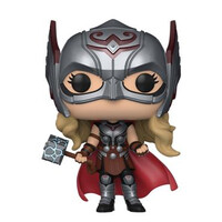 Funko Pop! Marvel: Thor Love and Thunder - Mighty Thor #1041 Bobble-Head Vinyl Figure